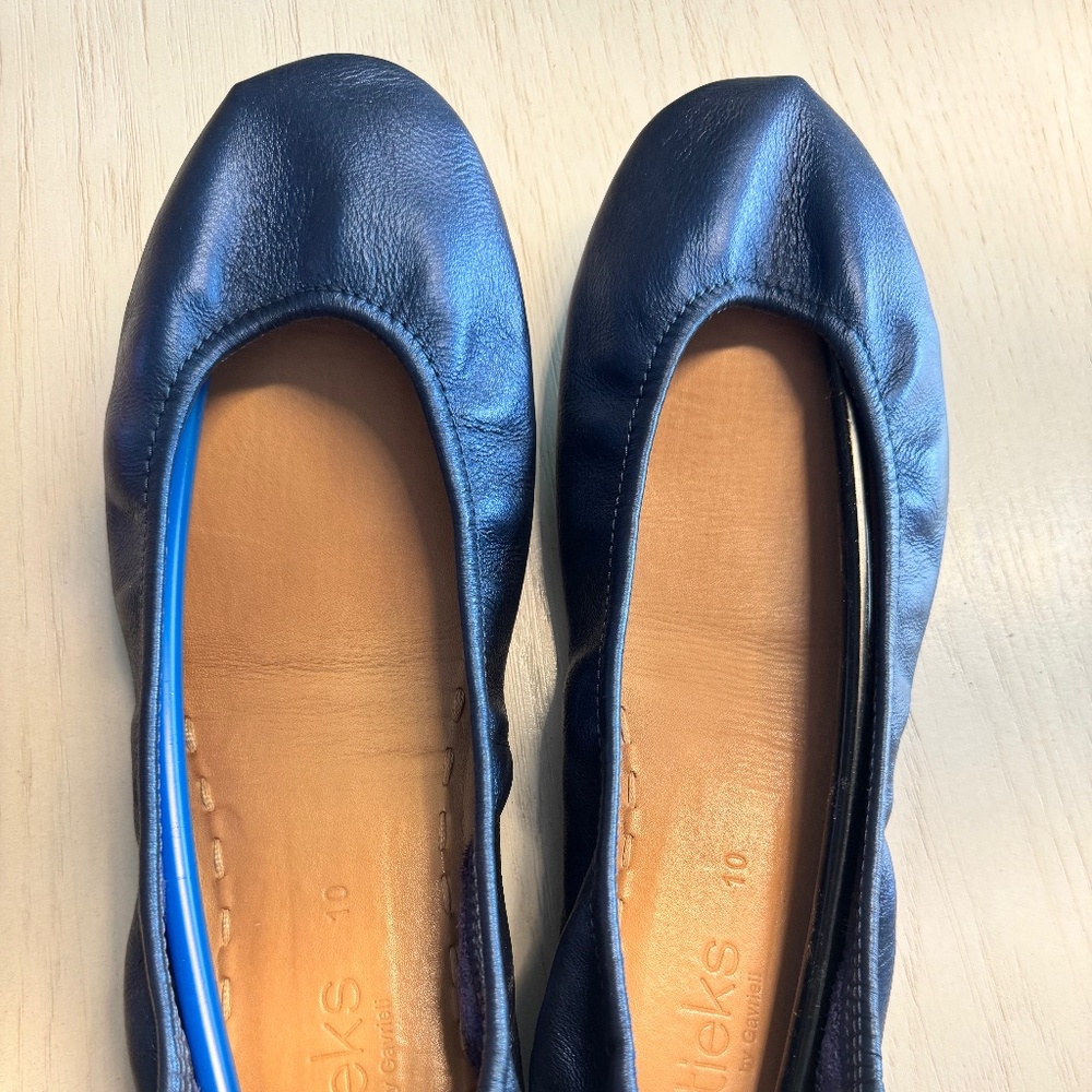 Tieks Size 10 in Midnight Blue